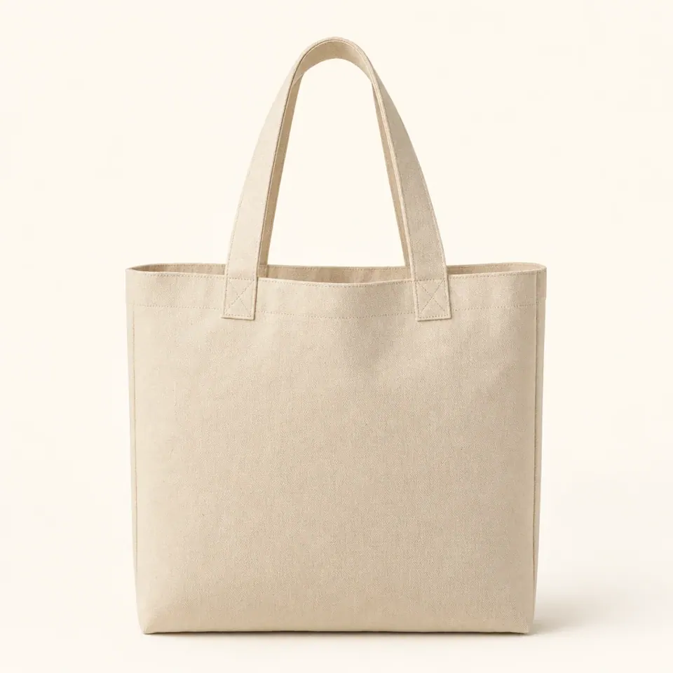 Canvas tote bag for custom decoration