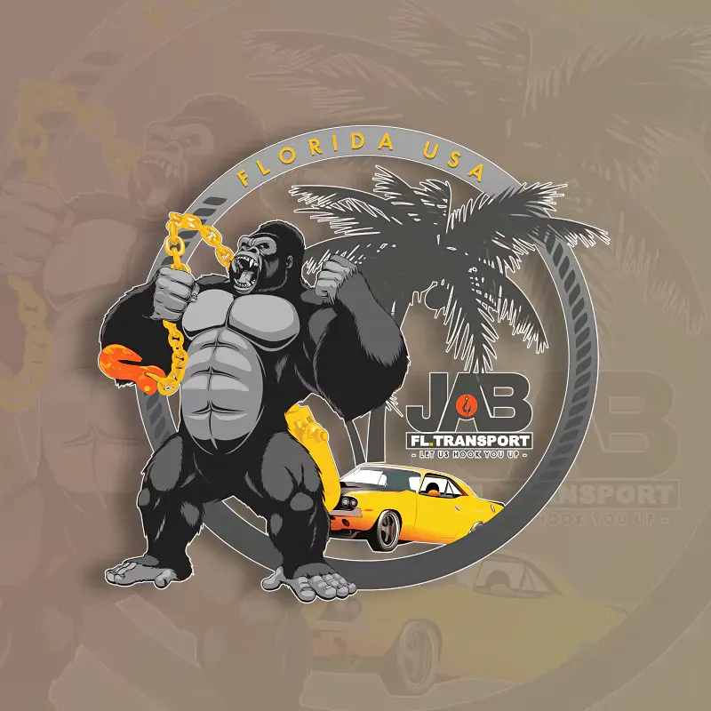 Gorilla vector artwork